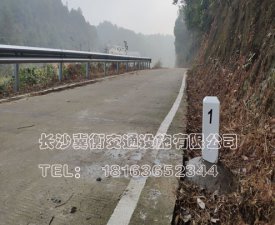 湖南长沙县安保工程玻璃钢百米桩